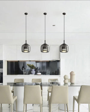 Lindy Globe Glass Pendant Light Modern Chandelier