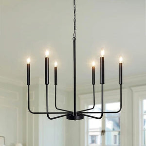 Lissa Rustic Iron Chandelier Modern Chandelier