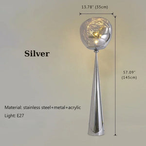 Mary Tall Lava Floor Lamp Modern Chandelier