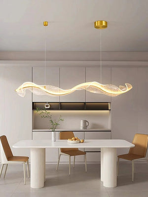 Paige Linear Dining Room Chandelier Modern Chandelier