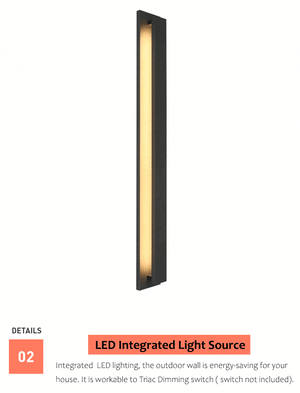 Rowan Modern Outdoor Wall Light Modern Chandelier