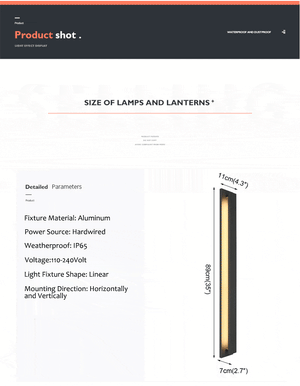 Rowan Modern Outdoor Wall Light Modern Chandelier