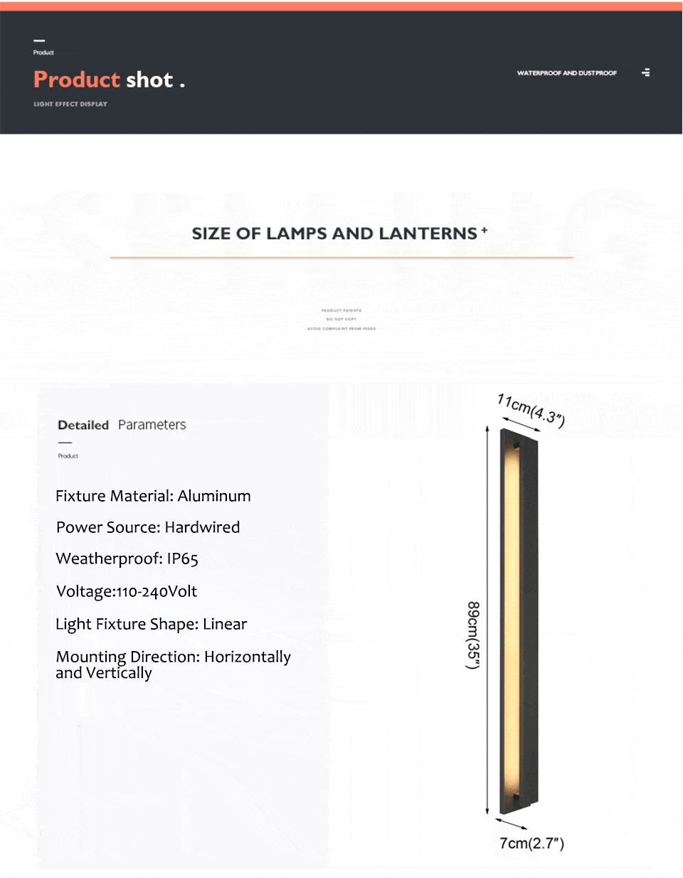 Rowan Modern Outdoor Wall Light Modern Chandelier