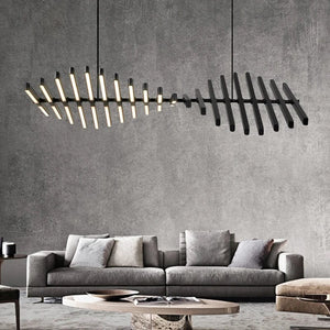Skye Linear Contemporary Chandelier Modern Chandelier