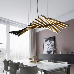 Skye Linear Contemporary Chandelier Modern Chandelier