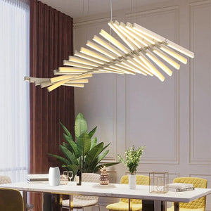 Skye Linear Contemporary Chandelier Modern Chandelier