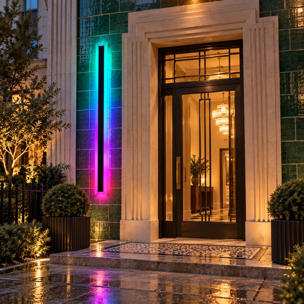 Sonya Rgb Tall Wall Light Modern Chandelier