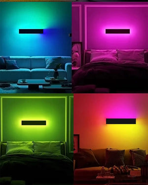 Sonya Rgb Tall Wall Light Modern Chandelier