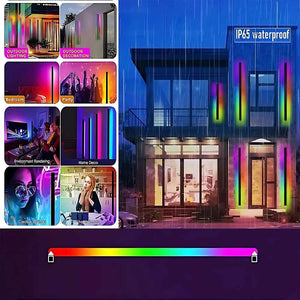 Sonya Rgb Tall Wall Light Modern Chandelier