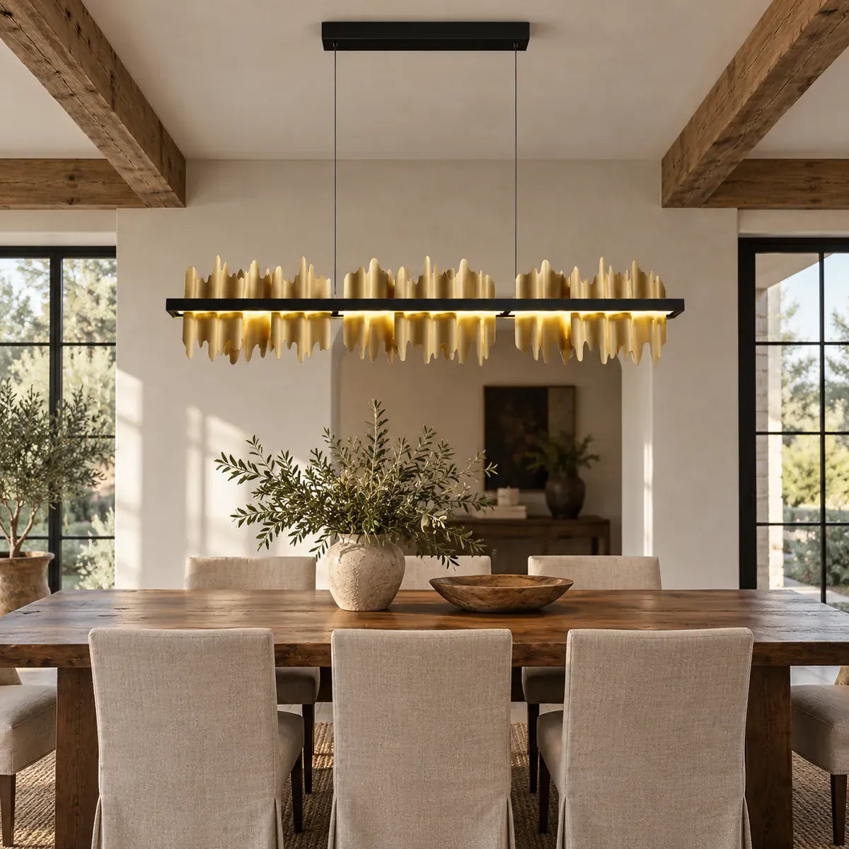 Sophia Minimalist Dining Room Chandelier Modern Chandelier