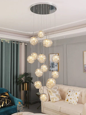 Tia Multi Globe Pendant Chandelier Modern Chandelier