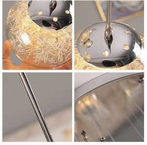 Tia Multi Globe Pendant Chandelier Modern Chandelier