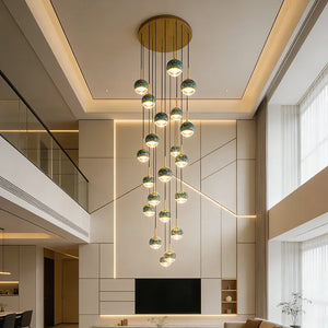 Toria Marble Multi Pendant Chandelier Modern Chandelier