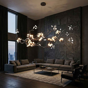 Velar Handmade Brass Branch Chandelier Modern Chandelier