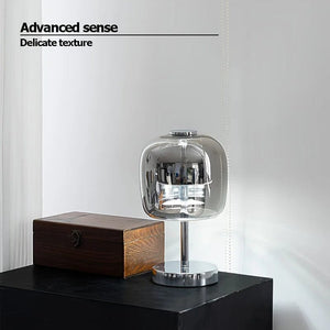 Viva Modern Smoke Glass Table Lamp Modern Chandelier