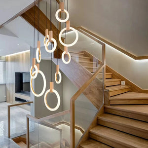 Yana Modern Staircase Chandelier Modern Chandelier