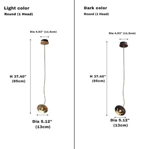 Zarmel Wood Cluster Pendant Light Modern Chandelier