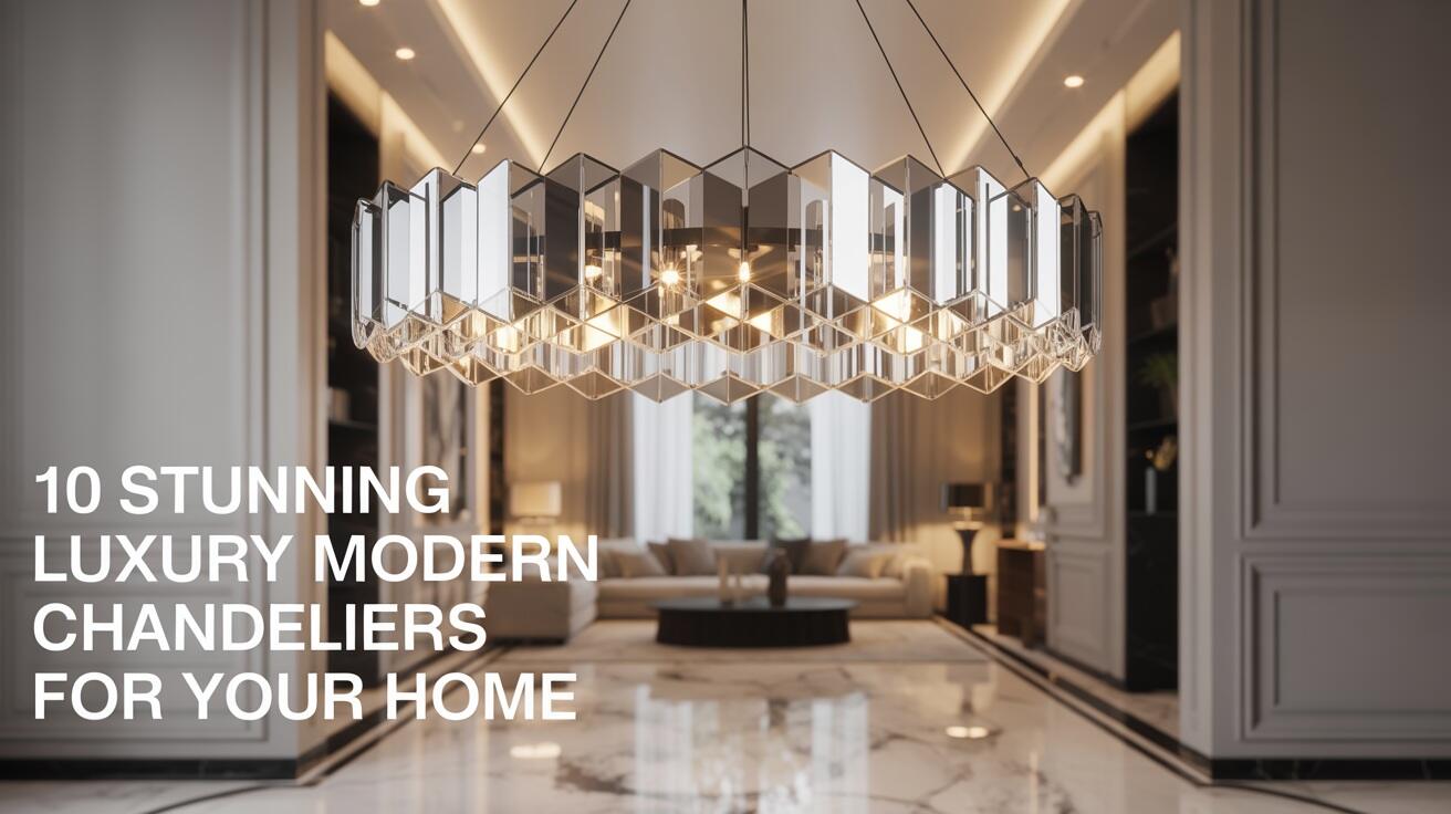 10 Stunning Luxury Modern Chandeliers for Your Home