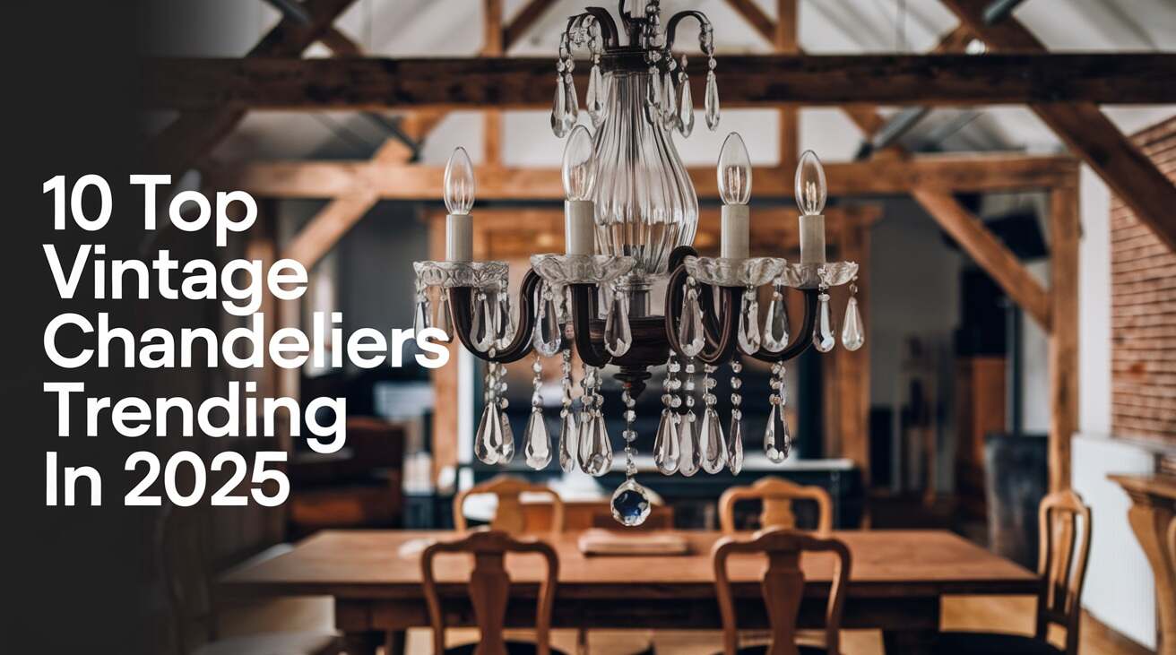 Modern Vintage Chandeliers: 10 Picks by Style Era