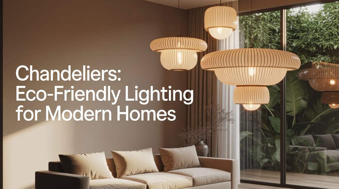 Chandeliers: Eco-Friendly Lighting for Modern Homes