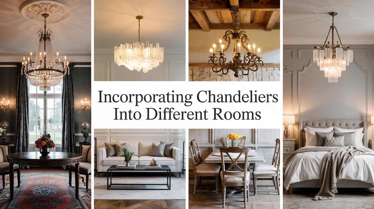 Incorporating Chandeliers into Different Rooms