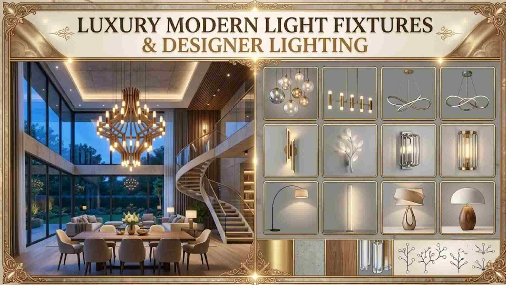 Luxury Modern Light Fixtures 