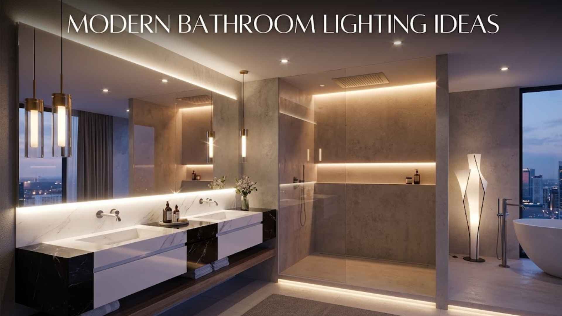 Modern Bathroom Lighting Ideas