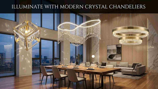 Modern Crystal Chandeliers: A Designer Lighting Guide – Modern Chandelier