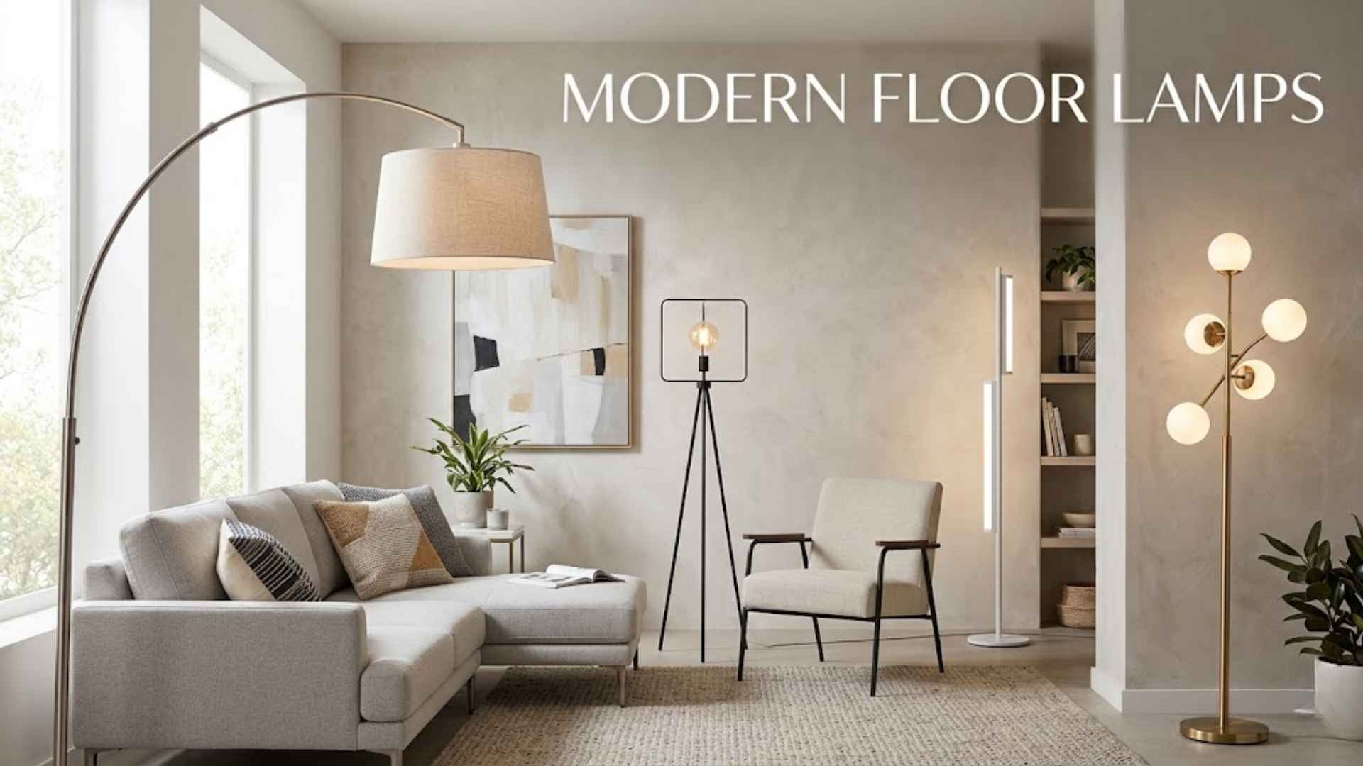 Modern Floor Lamps: A Designer Guide for Contemporary Living Rooms & Bedrooms