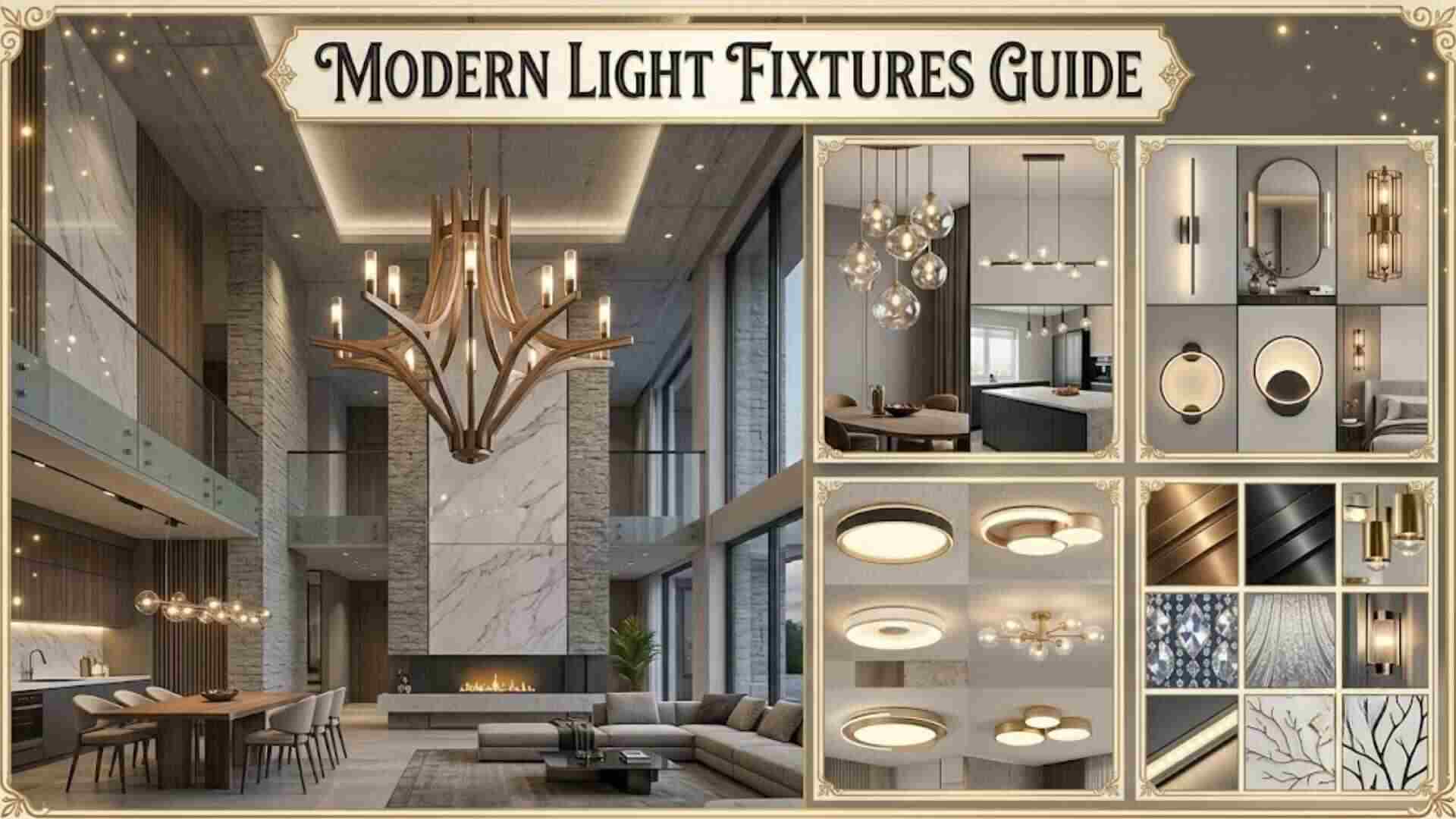 Modern Light Fixtures Guide
