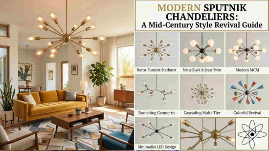Modern Sputnik Chandeliers: A Mid-Century Style Guide – Modern Chandelier