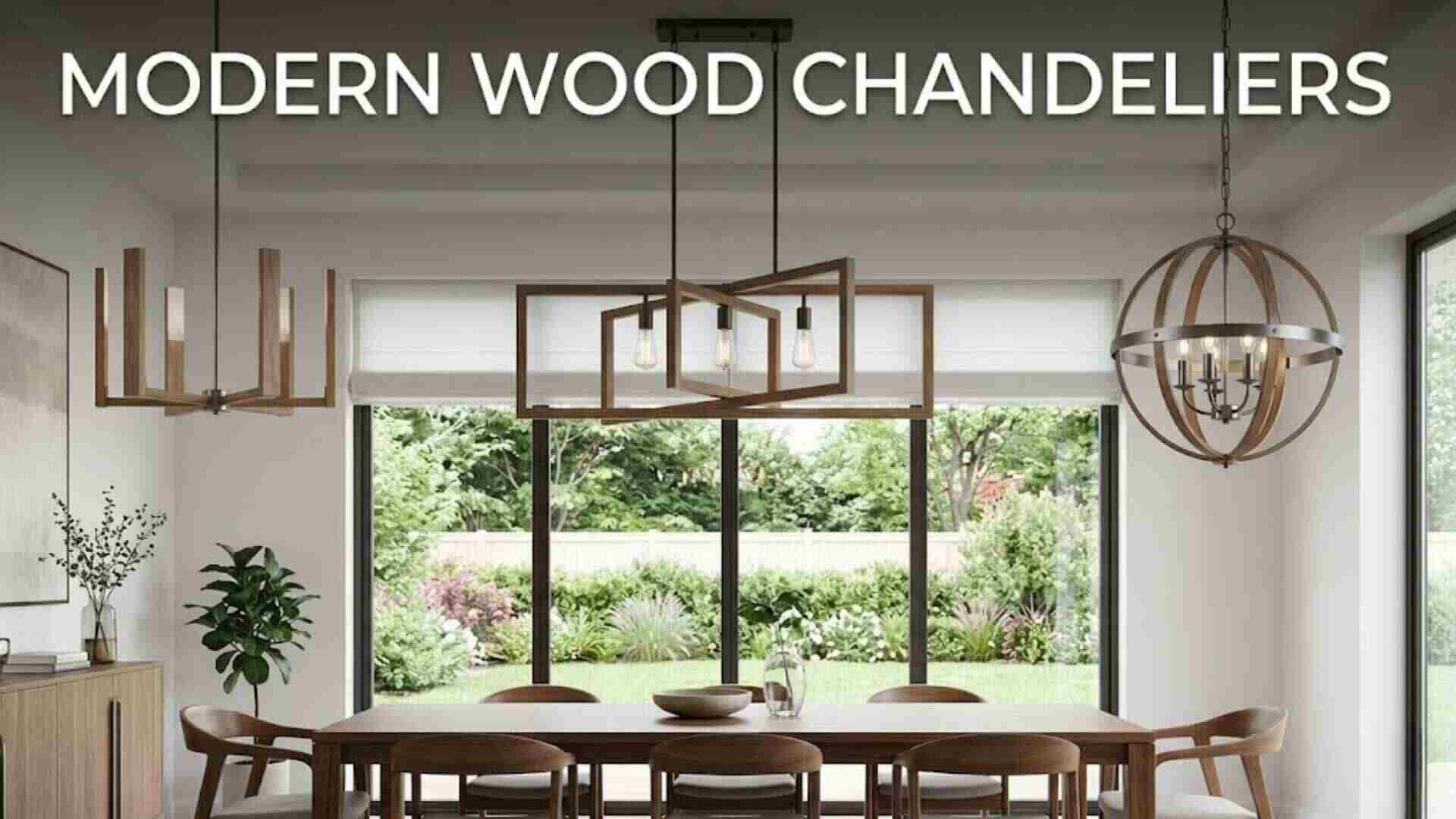 Modern Wood Chandeliers: A Designer Guide to Natural Material Lighting