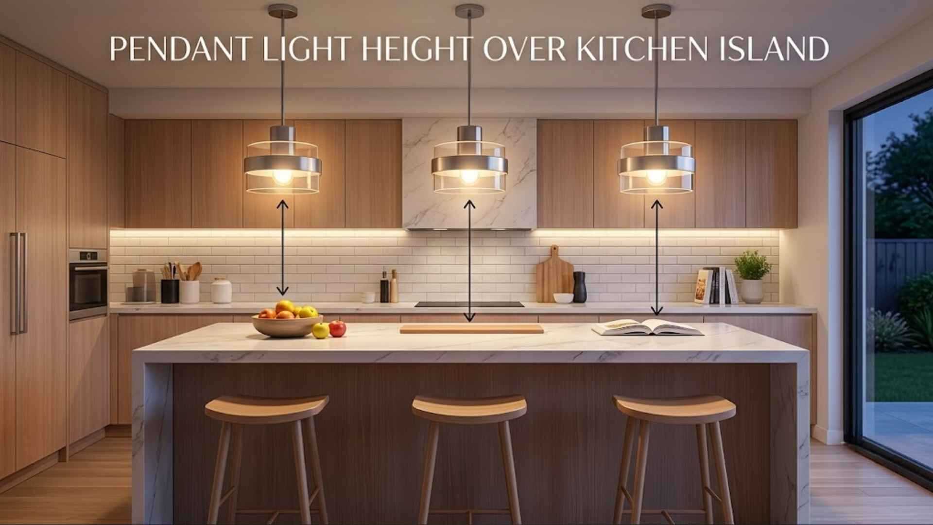 Pendant Light Height Over Kitchen Island: The Complete Guide