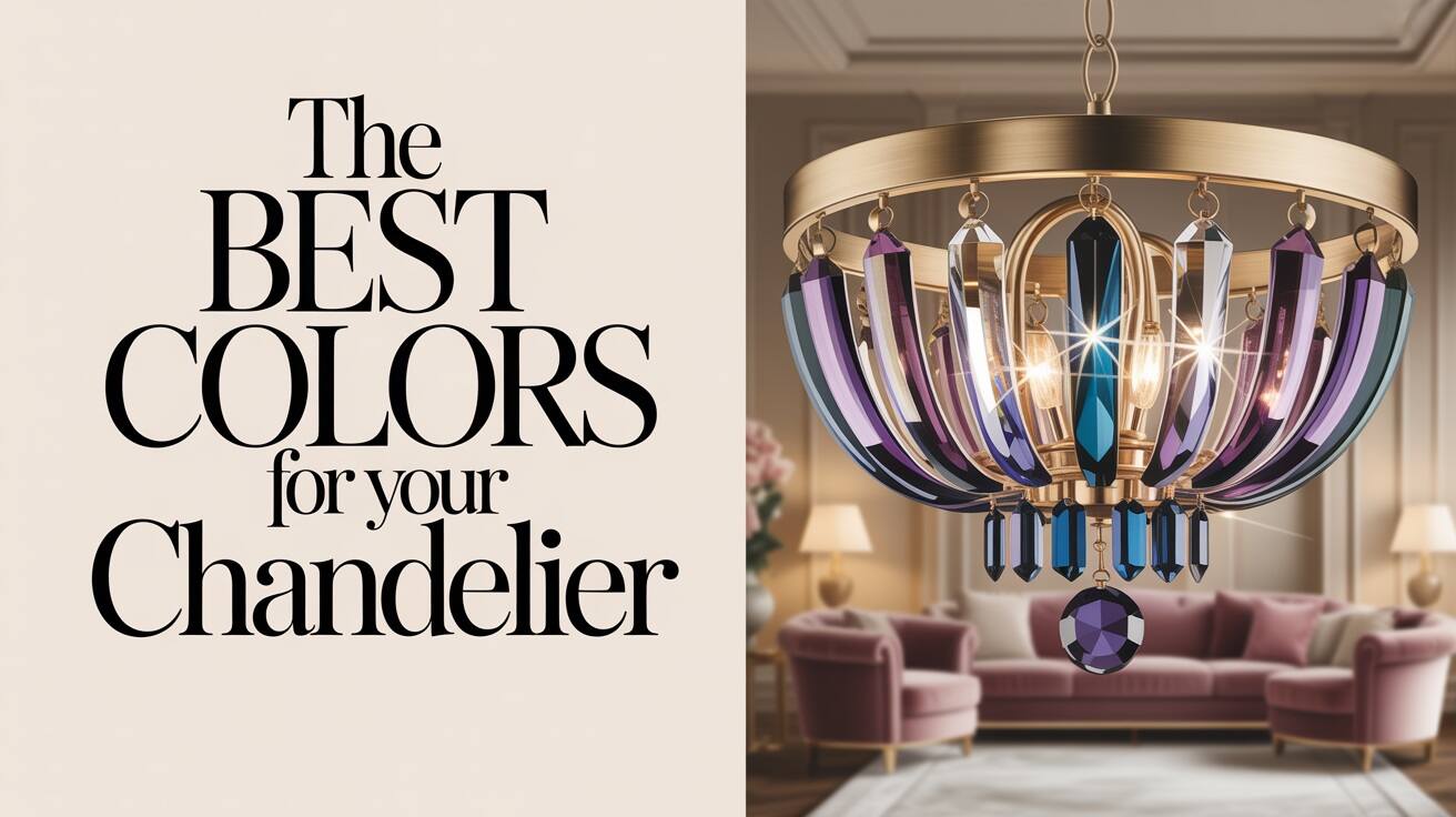 Best Chandelier Colors: Color & Finish Selection Guide for Every Room