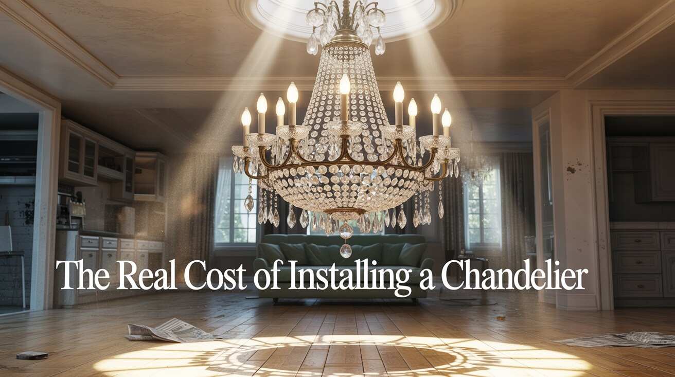 Chandelier Installation Cost 2026: Price Guide & Labor Costs