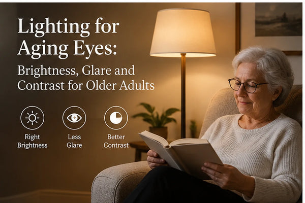 Lighting for Aging Eyes: Brightness, Glare and Contrast for Older Adults
