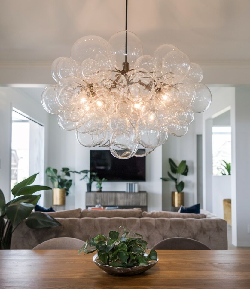 Bubble Chandeliers