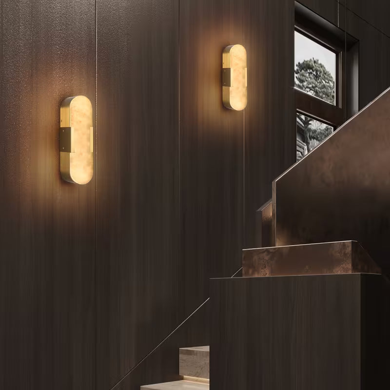 2-Pack Marble Sconce Wall Light Modern Chandelier