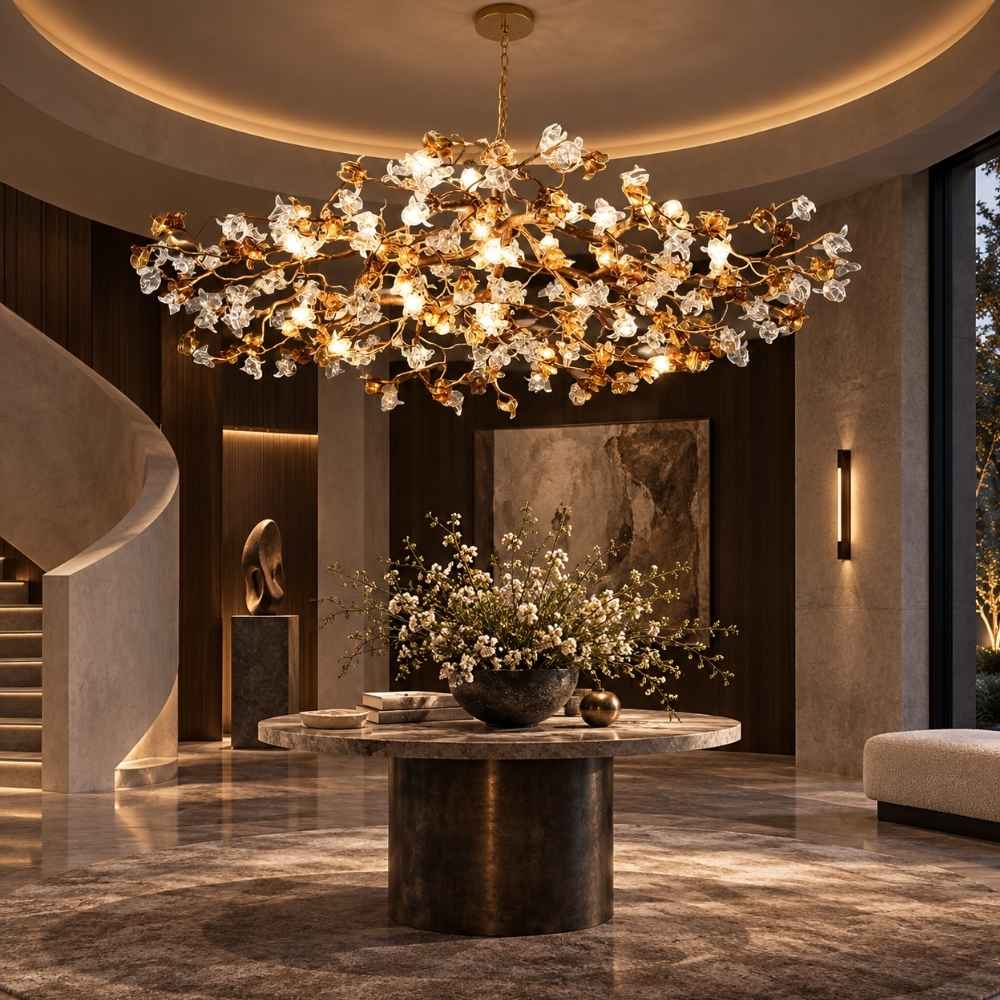 Glitz Tree Branch Ceiling Light