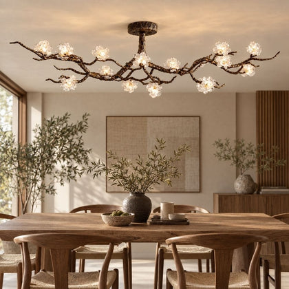 Atita Flush Mount Branch Chandelier