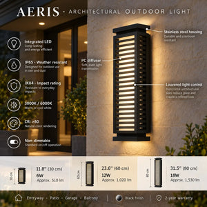 Aeris Modern Exterior Light Fixture Modern Chandelier