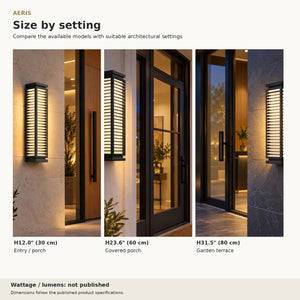 Aeris Modern Exterior Light Fixture Modern Chandelier
