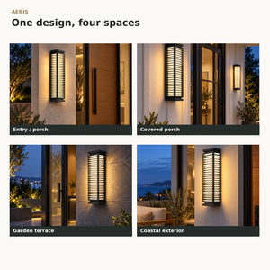 Aeris Modern Exterior Light Fixture Modern Chandelier