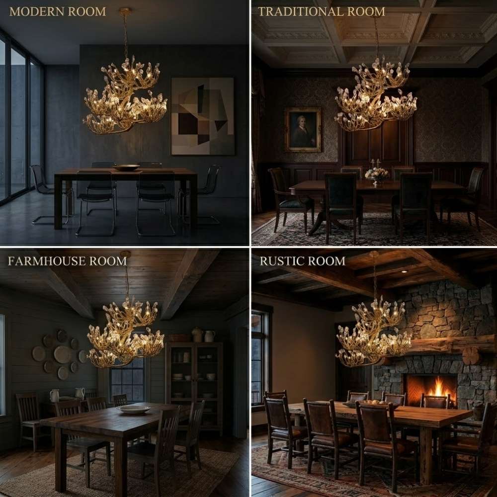 Alaric Tree Branch Pendant Light Modern Chandelier