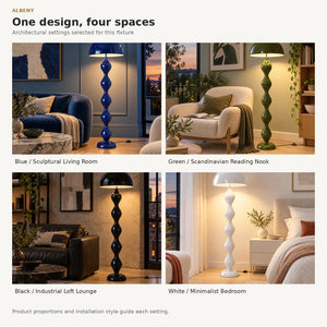 Albeny Mushroom Floor Lamp Modern Chandelier