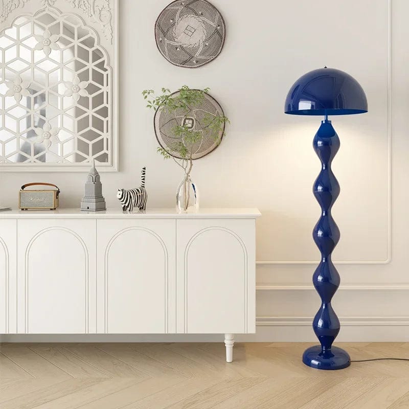 Albeny Mushroom Floor Lamp Blue / US Modern Chandelier