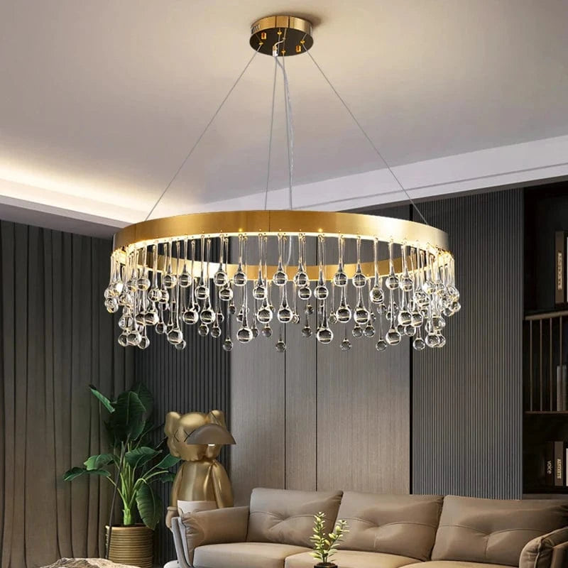 Alvin Gold Ring chandelier Modern Chandelier