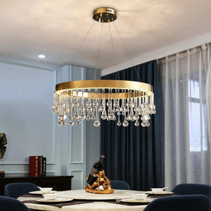 Alvin Gold Ring chandelier Modern Chandelier