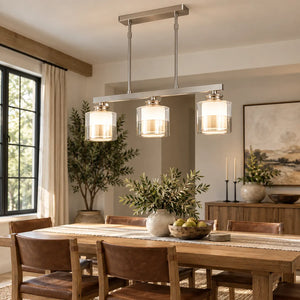 Amanda Modern Silver Chandelier Modern Chandelier