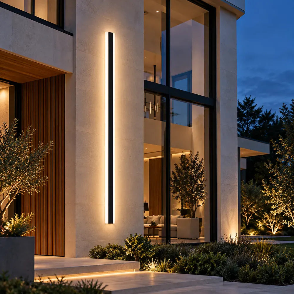 Anya Modern Outdoor Wall Light Warm White 3000K / 11.81" (30 cm) Modern Chandelier